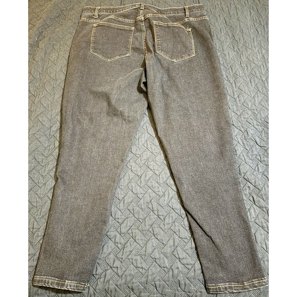 Lularoe Jeans Womens Size 42 Dark Wash Skinny Pull On Stretch High Rise Casual - Picture 6 of 6